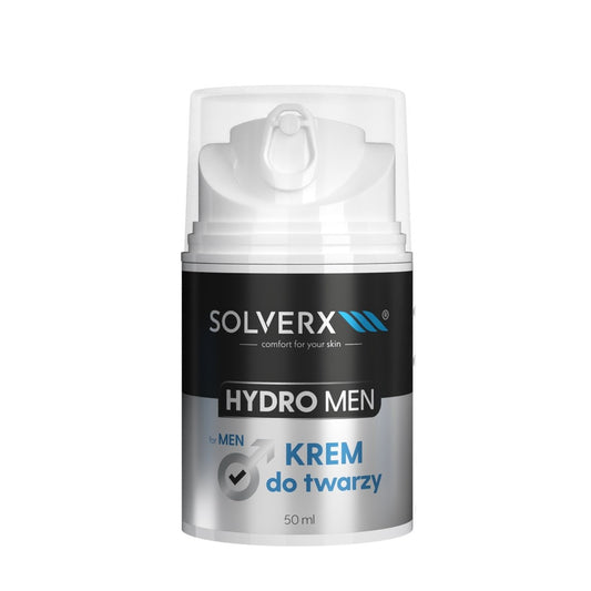SOLVERX Hydro Men Veido kremas 50ml