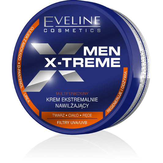 EVELINE Men X-Treme Multifunkcinis kremas ekstremaliai drėkinantis 200 ml