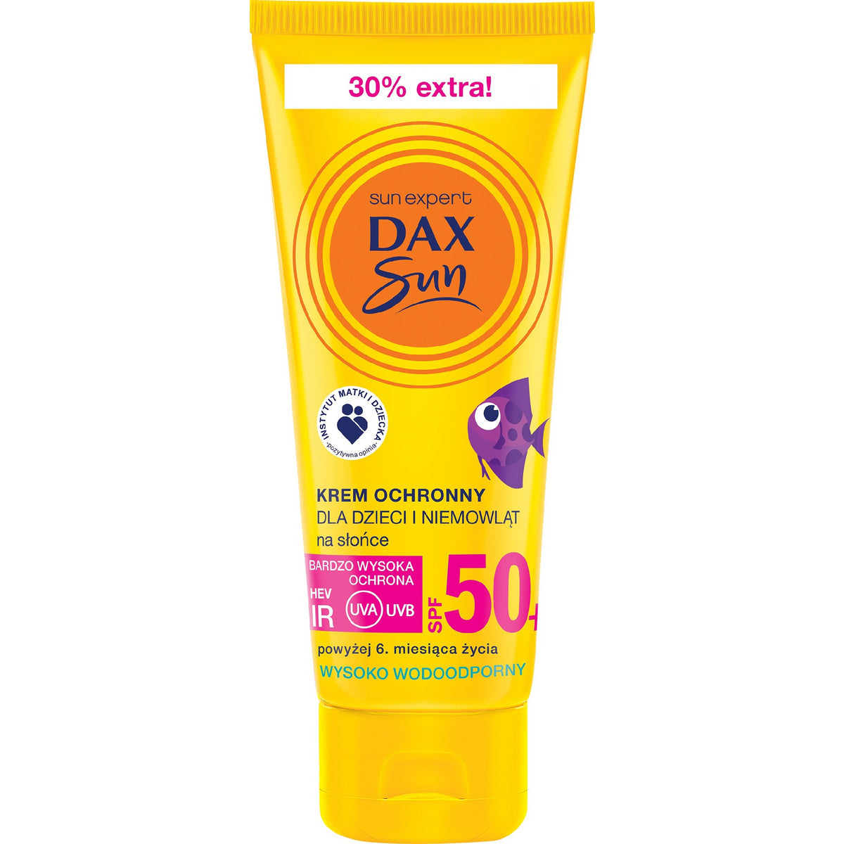 Dax Sun Apsauginis kremas nuo saulės vaikams ir kūdikiams SPF50+ 75ml