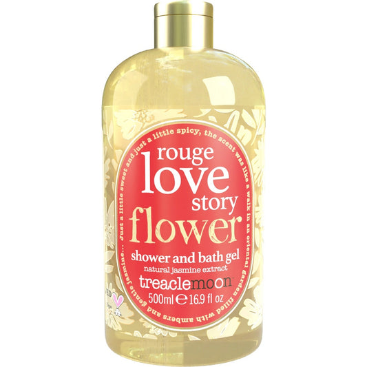 TREACLEMOON Rouge Love Story Gelis ir vonios skystis 500 ml