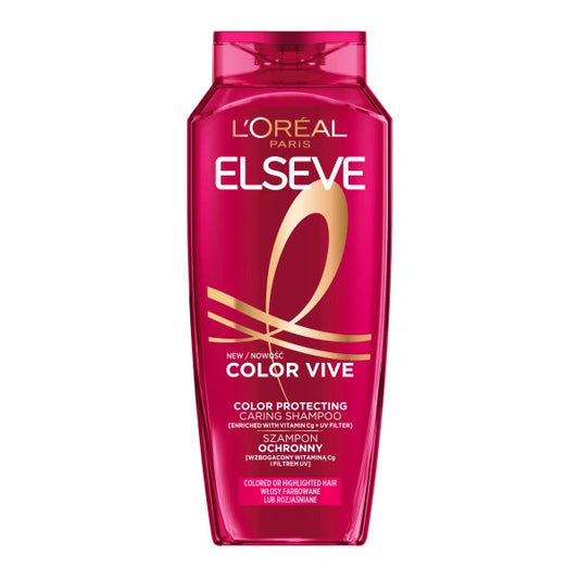 LOREAL ELSEVE Color Vive Šampūnas, skirtas dažytiems plaukams 400 ml