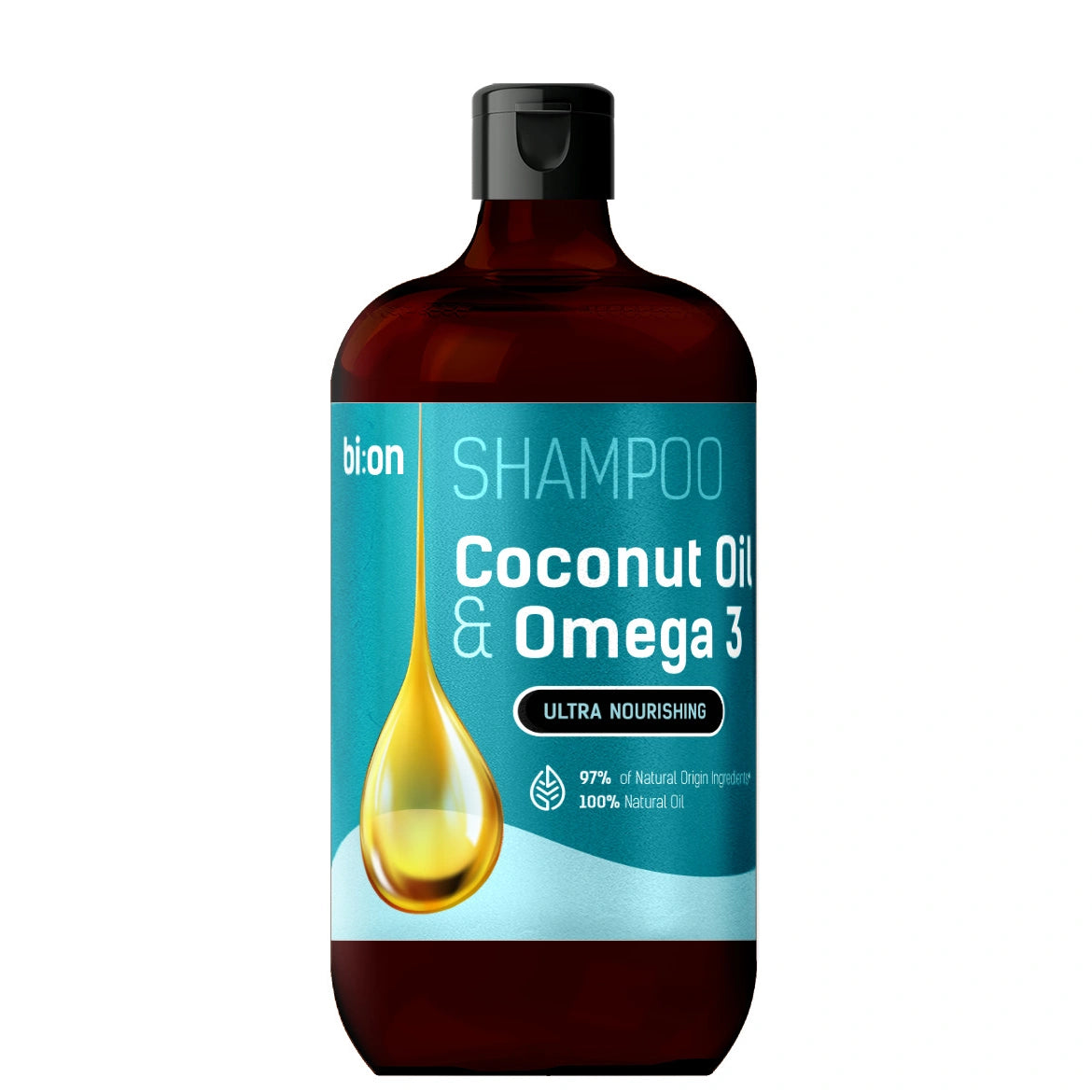 BIO NATURELL Šampūnas su kokosų aliejumi ir Omega 3 visų tipų plaukams 946 ml