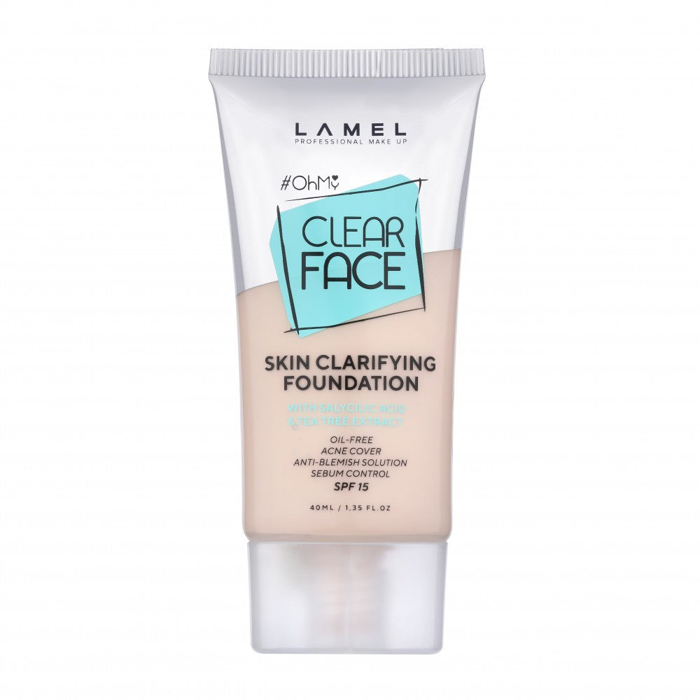 LAMEL OhMy Clear Face Fondas nr 402 Deep Beige 40ml