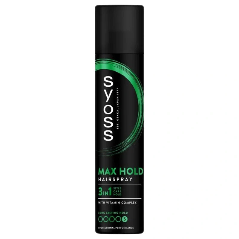 SYOSS Max Hold Plaukų lakas megamocny 300 ml