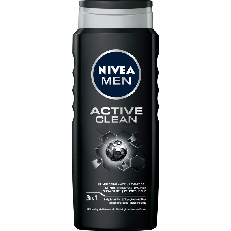 NIVEA MEN Gelis po dušu Active Clean 500 ml