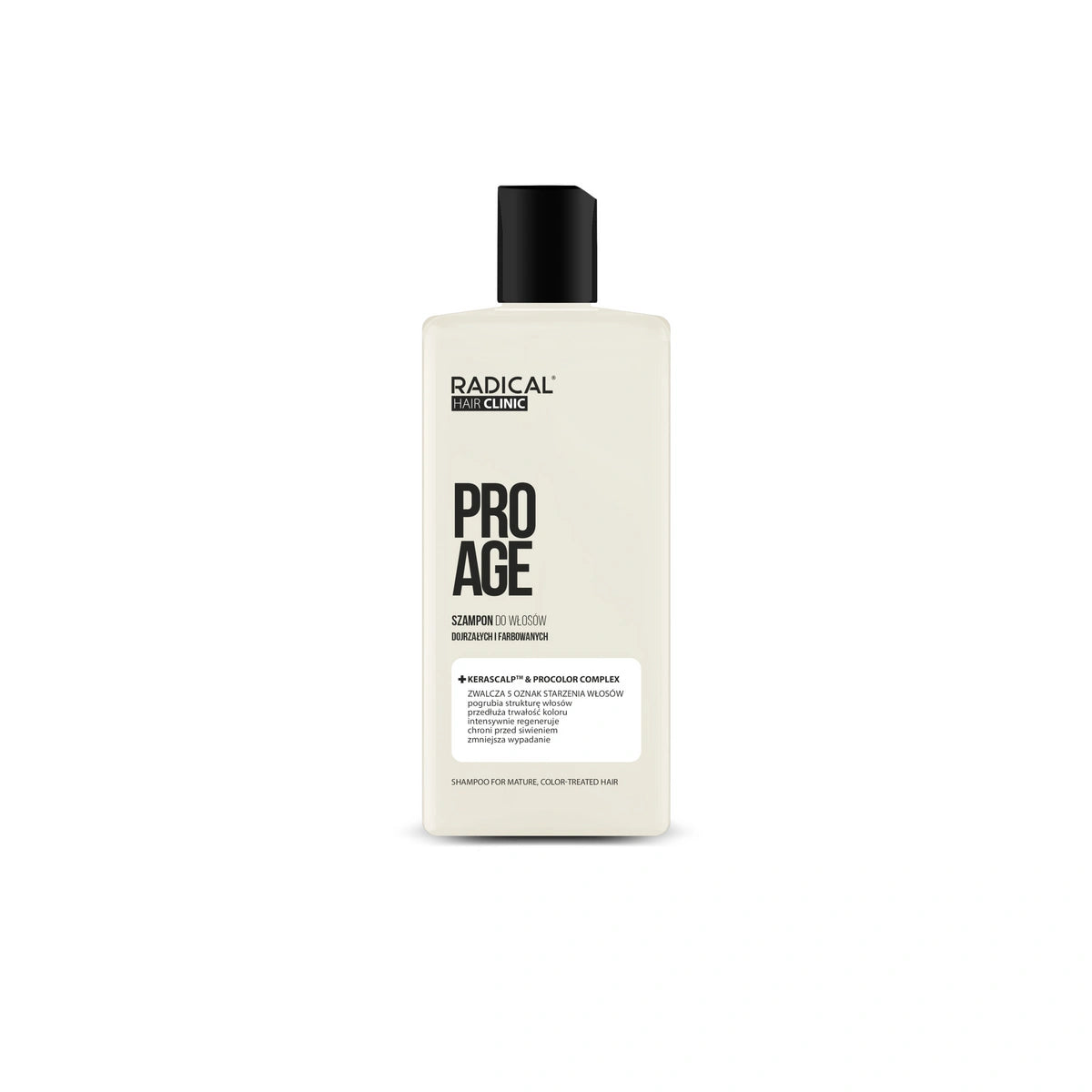 RADICAL HAIR CLINIC Pro Age Šampūnas brandžiai ir dažytiems plaukams
