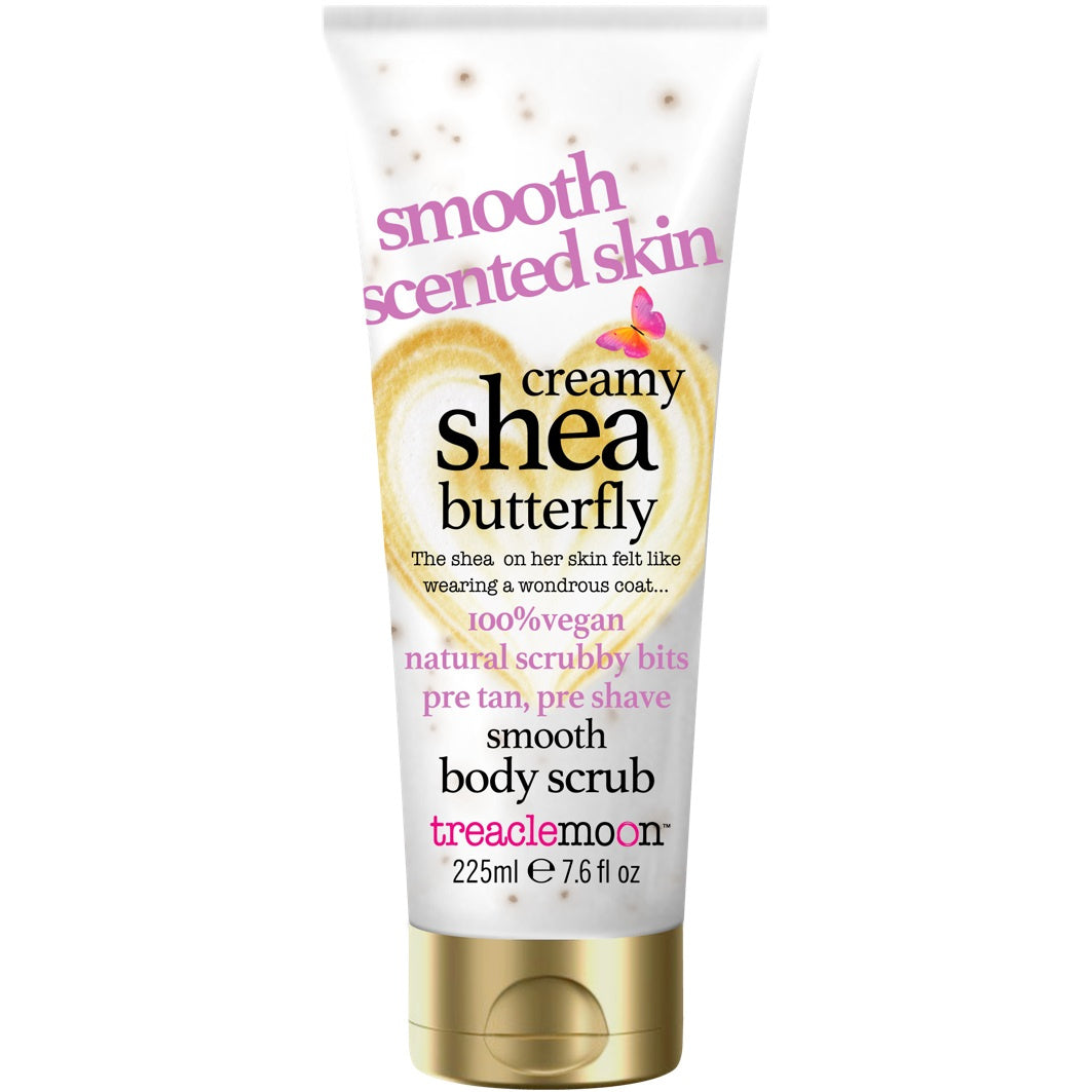 TREACLEMOON Shea Butterfly Šveičiamasis kūno šveitiklis 225 ml