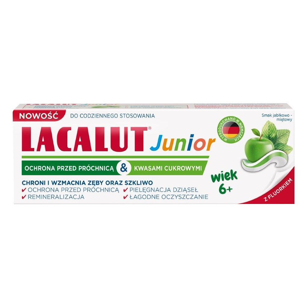 LACALUT Junior Dantų pasta vaikams nuo 6 metų 55ml