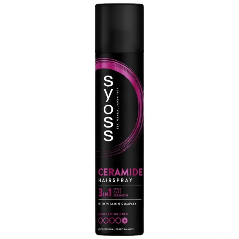 SYOSS Ceramide Plaukų lakas mega stiprus 300 ml