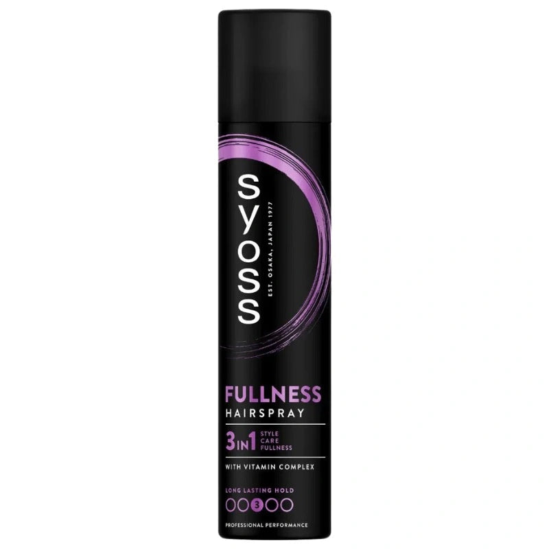 SYOSS Fullness Plaukų lakas Tvirtinimas ir Minkštumas 300 ml