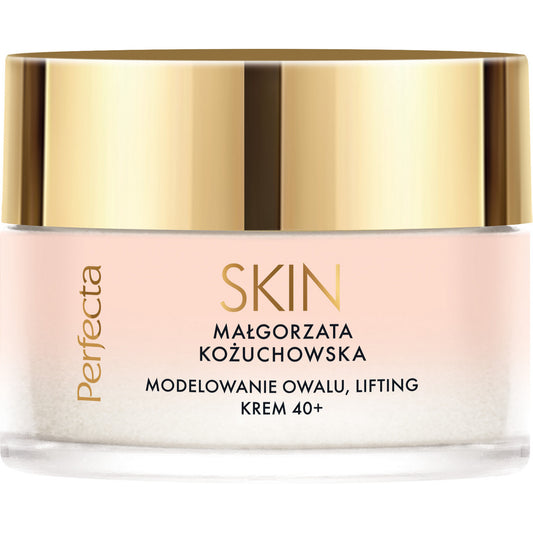PERFECTA Skin Małgorzata Kożuchowska 40+ Dienos ir nakties veido kremas modeliuojantis ir liftinguojantis 50 ml