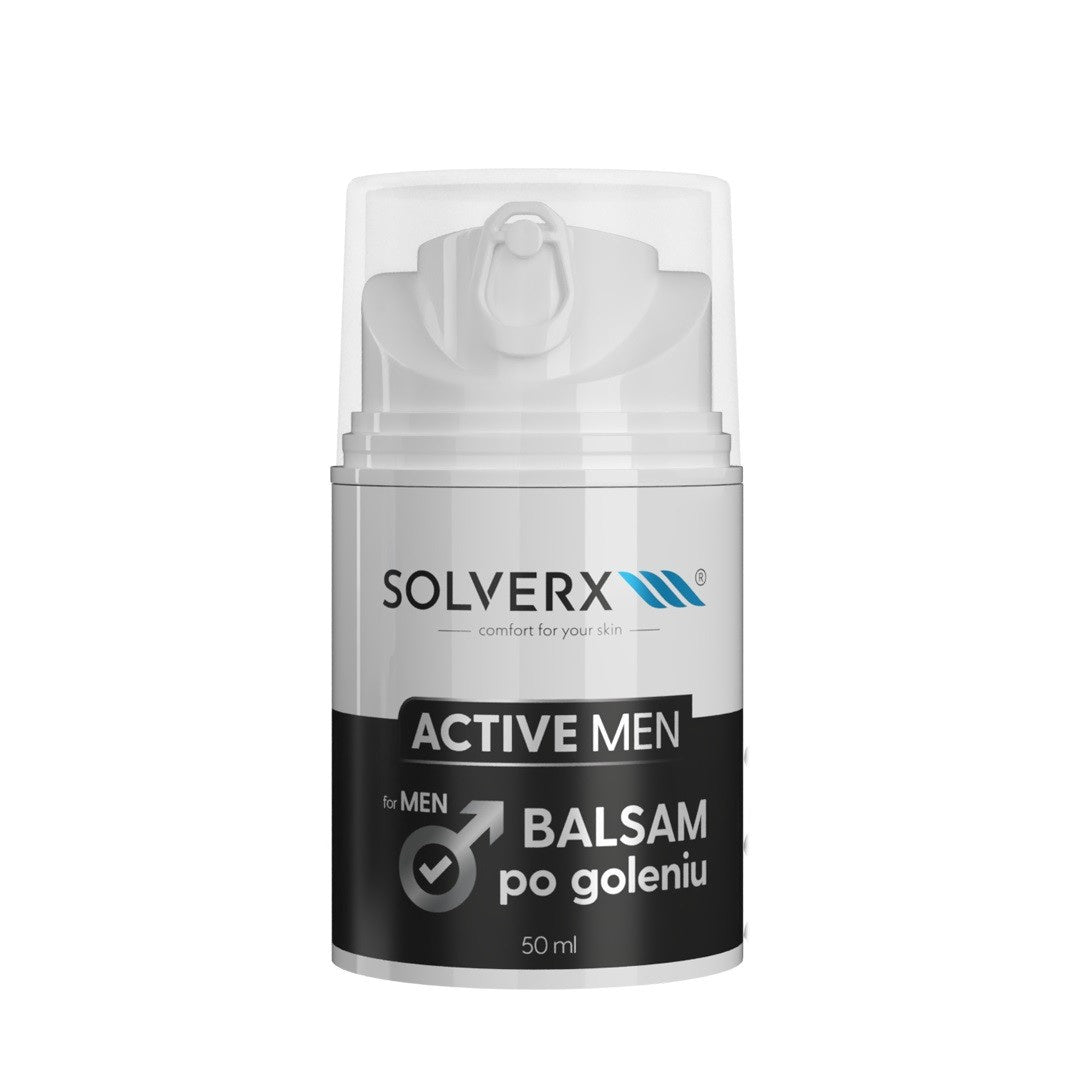 SOLVERX Active Men Balsamas po skutimu 50ml