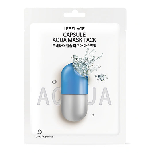 LEBELAGE Dr. Capsule Aqua veido kaukė
