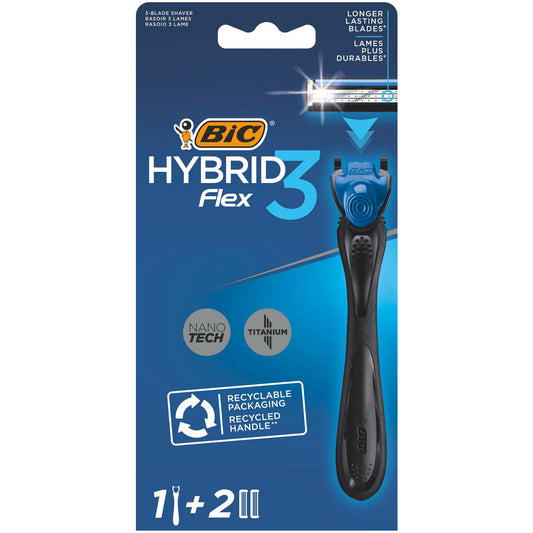 Bic System Skustuvo Hybrid Flex 3 Blister 1vnt