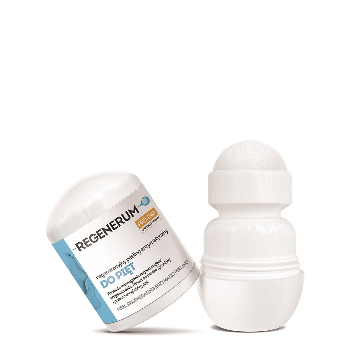 REGENERUM Regeneruojantis fermentinis pilingas pėdoms gelio pavidalu Roll-on 50 ml