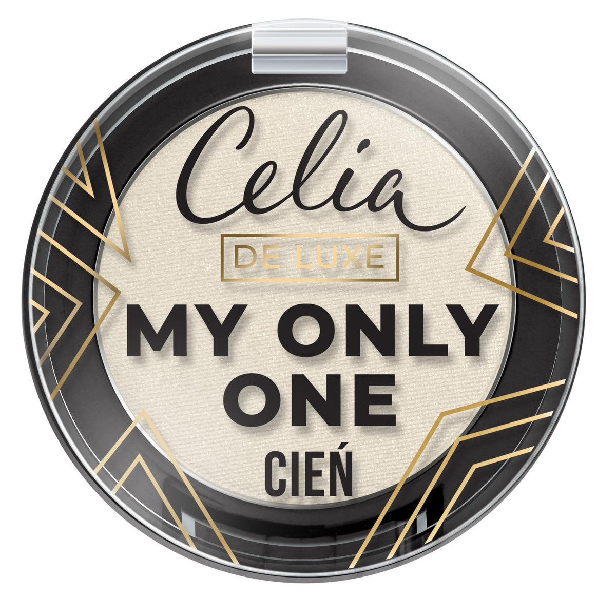 Celia De Luxe Satininis vienas akių šešėlis My Only One nr 01