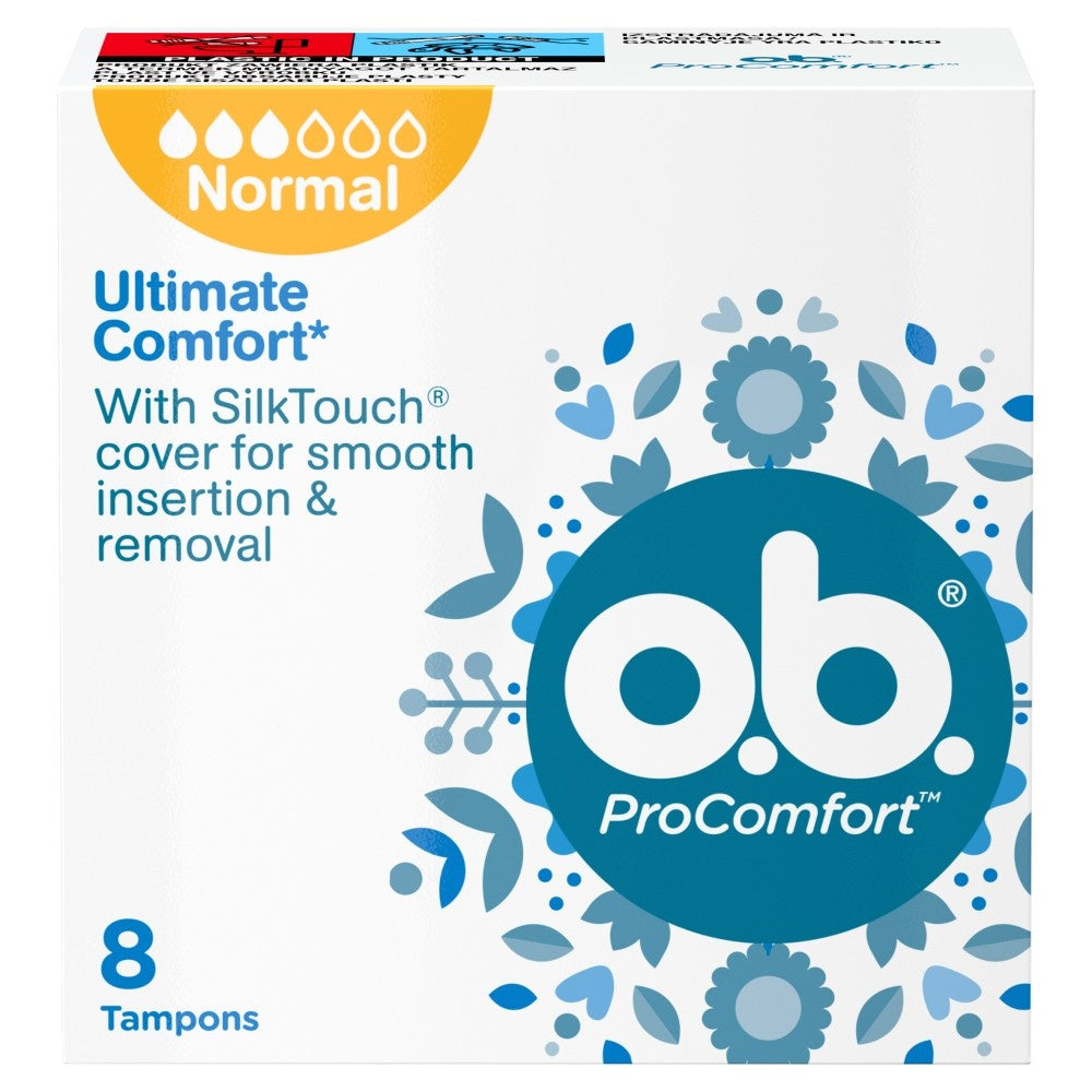O.B.ProComfort Ultimate Normal komfortiniai tamponai 1op.-8vnt.