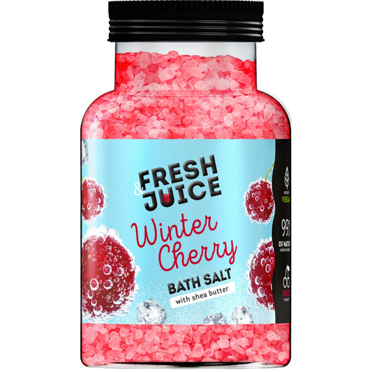 FRESH JUICE Vonios druska Žiemos vyšnia 700 g