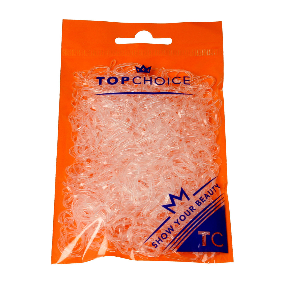 Top Choice Plaukų segtukai skaidrūs (22715) 1 op.-500vnt