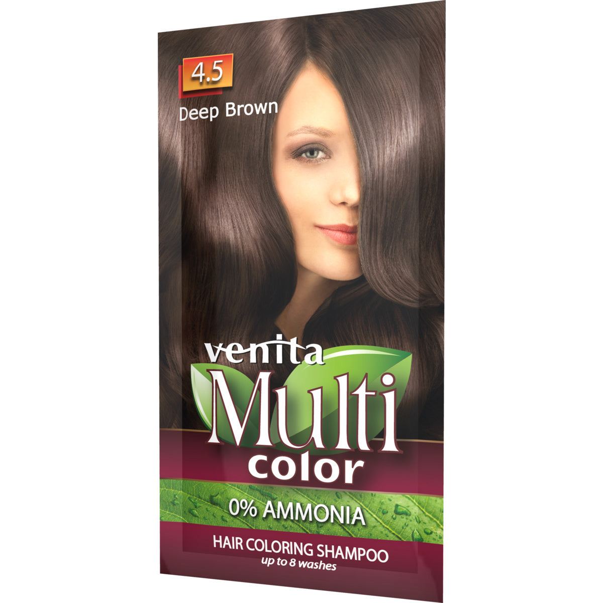 VENITA Multicolor Dažomasis šampūnas 4.5 Tamsiai rudas 40 g