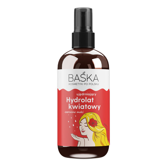 BAŚKA Veido hydrolatas stangrinantis - raudonieji aguonos 100 ml