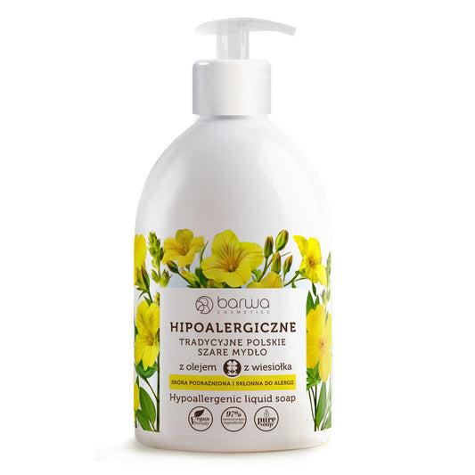 BARWA Wiesiołek Švelnus skystas muilas jautriai odai 500 ml