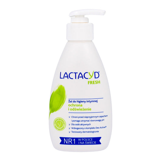 LACTACYD Fresh Intymios higienos gelis gaivinamasis su pompa 200 ml