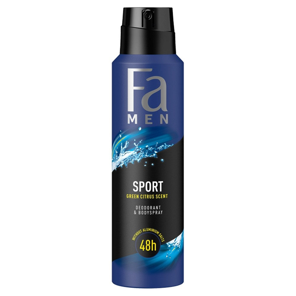 Fa Men Sport Green Citrus 48H dezodorantas purškiklis 150ml