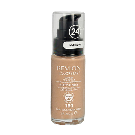 Revlon Colorstay 24H Ilginamasis makiažo pagrindas nr. 180 Sand Beige - normaliai ir sausai odai 30ml