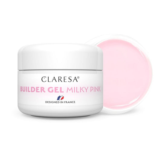 CLARESA Statybinis gelis nagams Builder - Pieno rožinė 50g