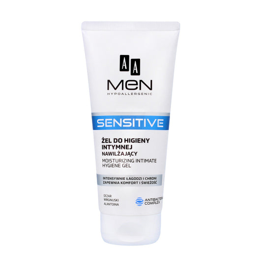 AA Men Sensitive Intymios higienos gelis drėkinantis 200ml
