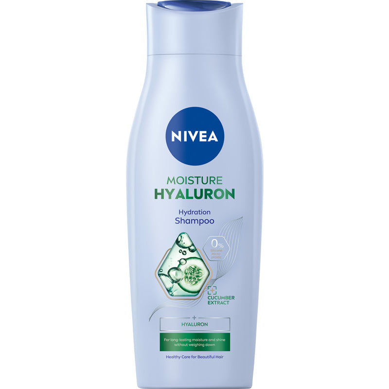 NIVEA Drėkinamasis šampūnas plaukams Moisture Hyaluron 400 ml