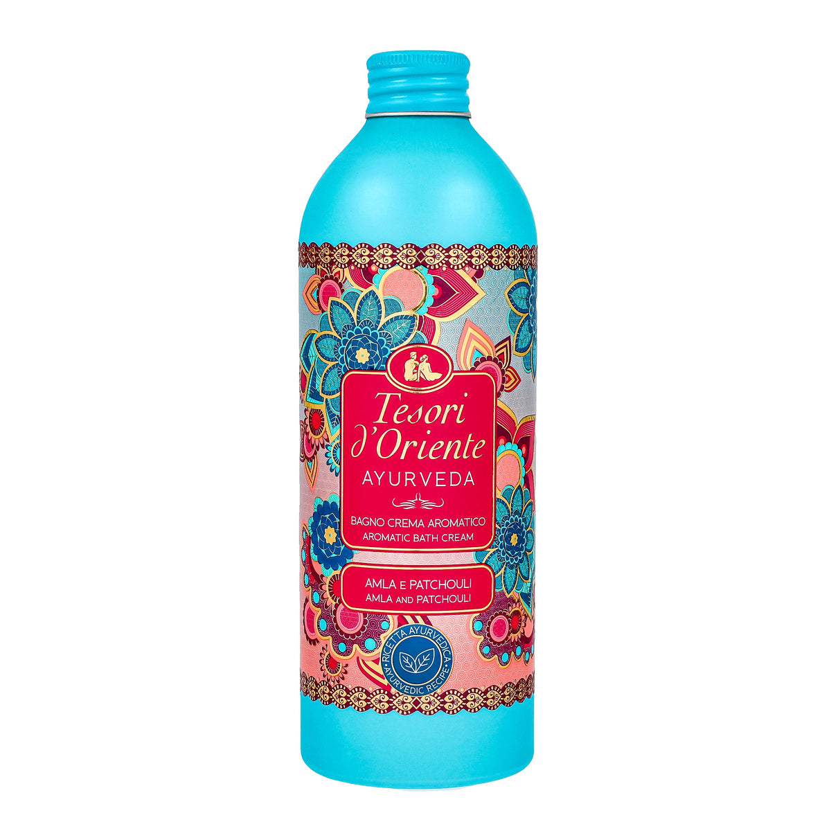 TESORI D'ORIENTE Kremiškas vonios skystis Ayurveda - Amla & Patchouli 500ml