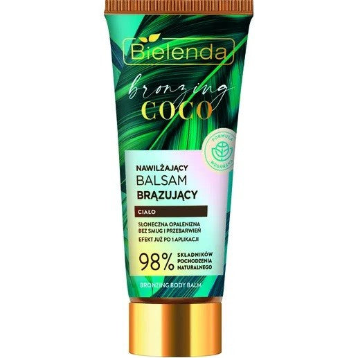 BIELENDA Bronzing Coco Drėkinantis įdegio balzamas kūnui 200ml