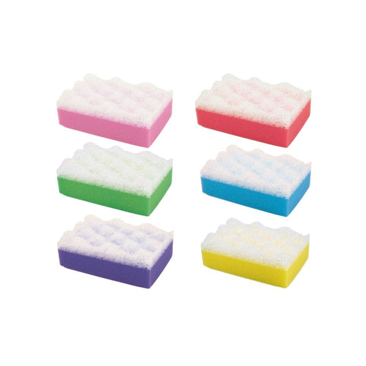 DONEGAL Dviguba vonios kempinė (6015) 1 vnt. - spalvų mišinys