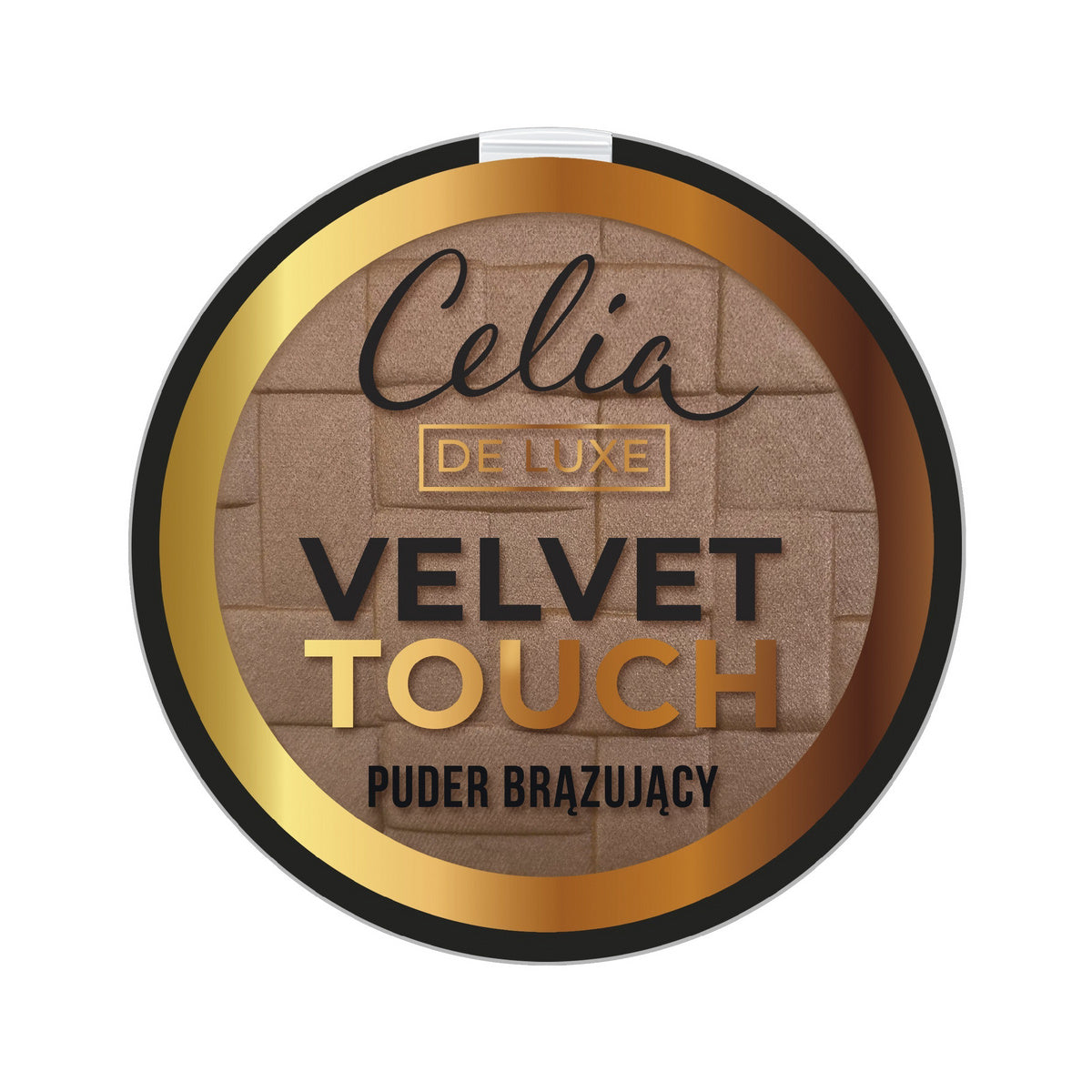 Celia De Luxe Presuotas bronzinis pudras Velvet Touch nr 105 9g