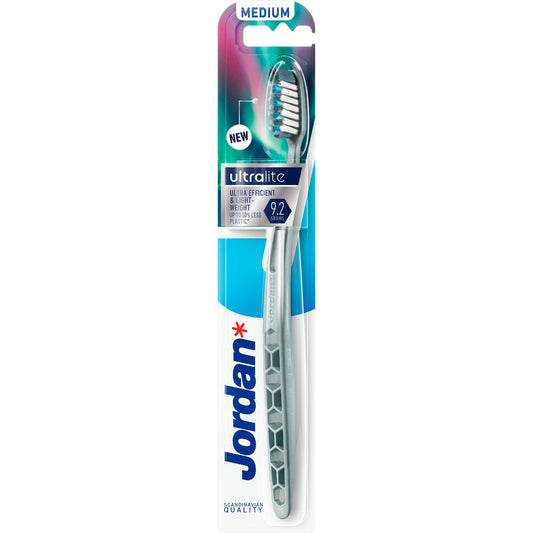 Jordan Ultralite Dantų šepetėlis - medium 1vnt - mišrios spalvos