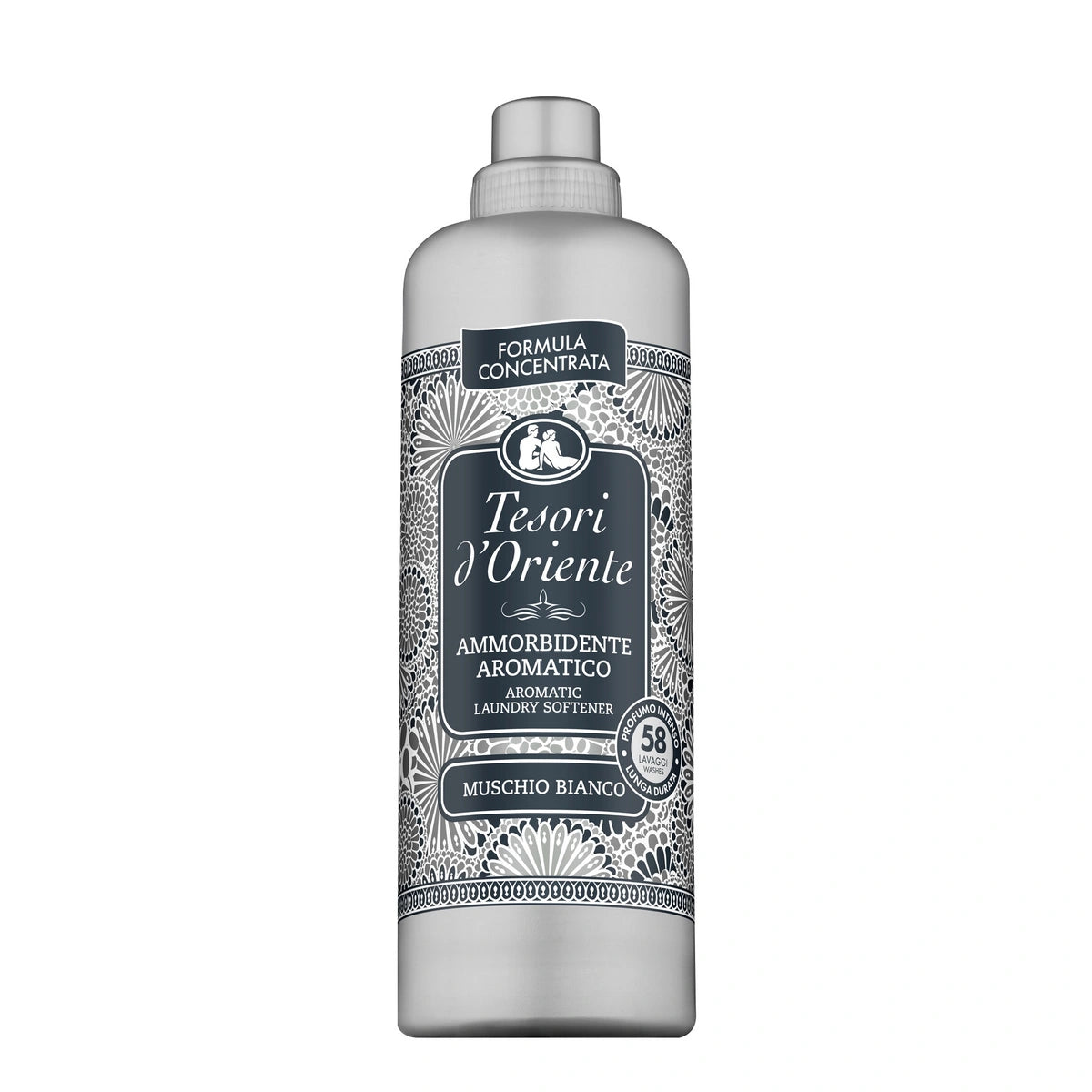 TESORI D'ORIENTE Koncentratas audinių skalavimui Muschio Bianco (58 skalbimų) 1160 ml