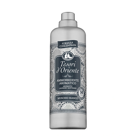 TESORI D'ORIENTE Koncentratas audinių skalavimui Muschio Bianco (58 skalbimų) 1160 ml