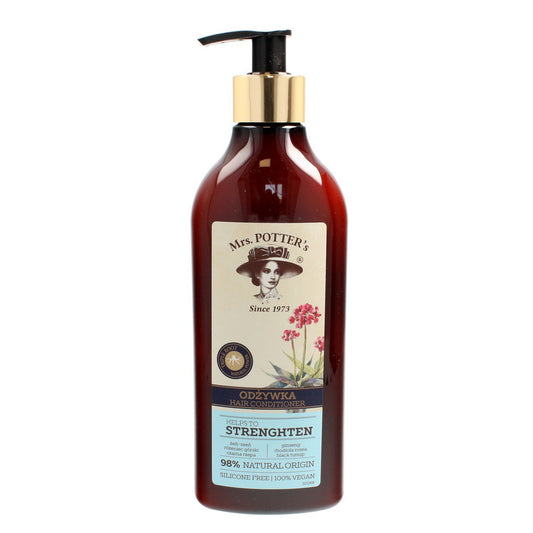 MRS POTTERS Triple Root Plaukų kondicionierius ploniems plaukams Strenghten 390 ml