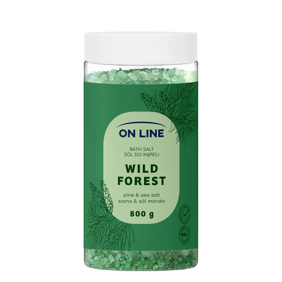 ON LINE Druska voniai Wild Forest 800 g