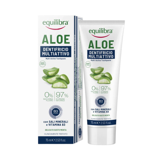 EQUILIBRA Aloe Dantų pasta multi-aktyvi 75 ml