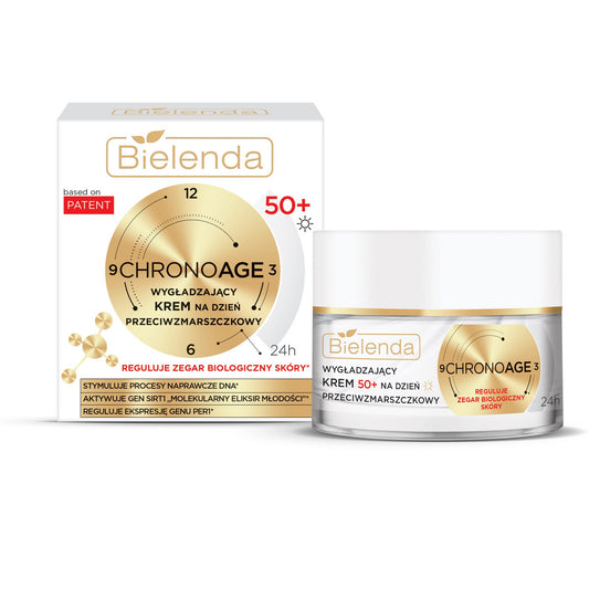 BIELENDA CHRONO AGE 24H Lyginantis Kremas prieš raukšles 50+ dienai 50ml