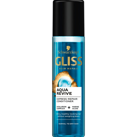Schwarzkopf Gliss Hair Repair Ekspresinė plaukų kaukė Aqua Revive 200ml