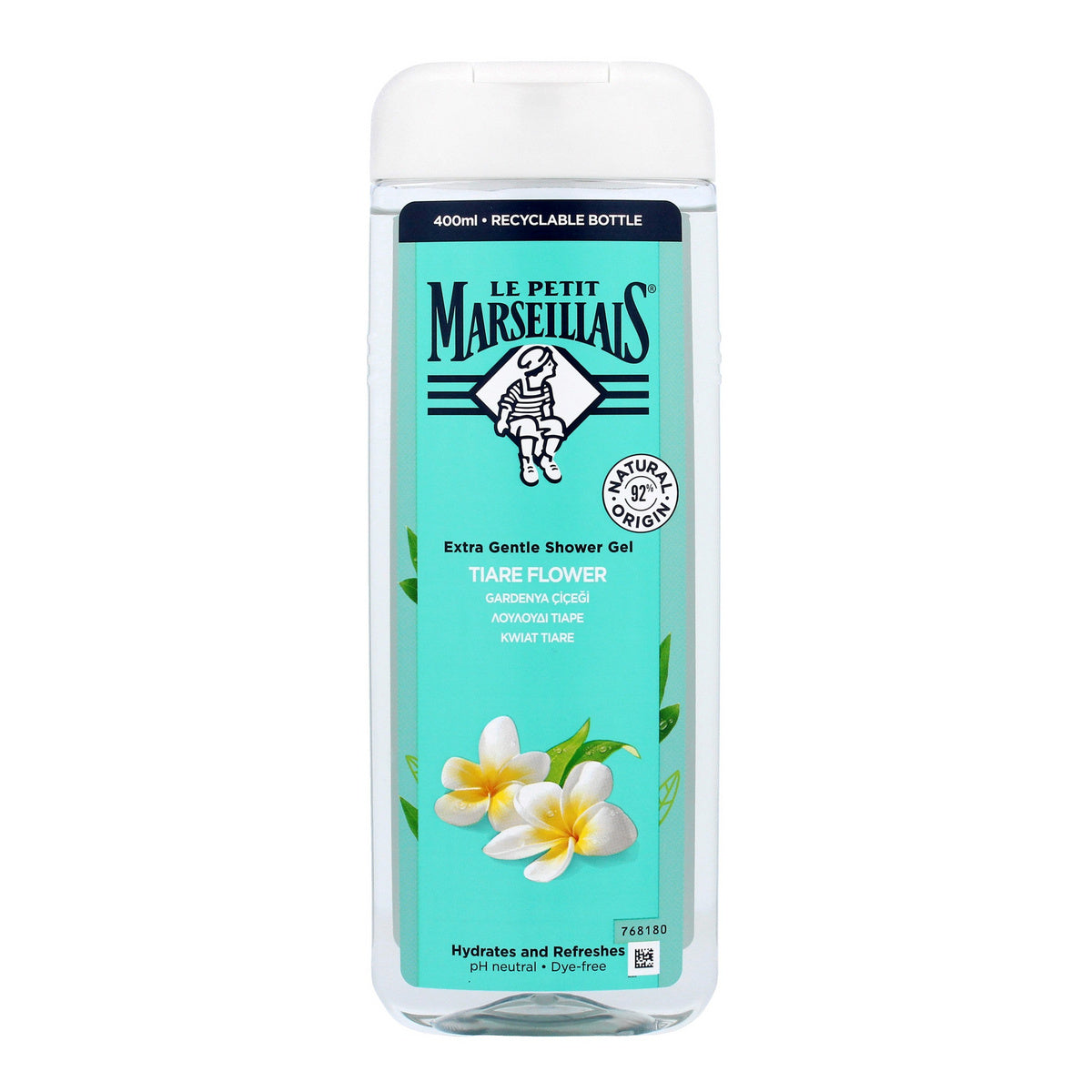 LE PETIT Marseillais Dušo gelis Kwiat Tiare 400 ml