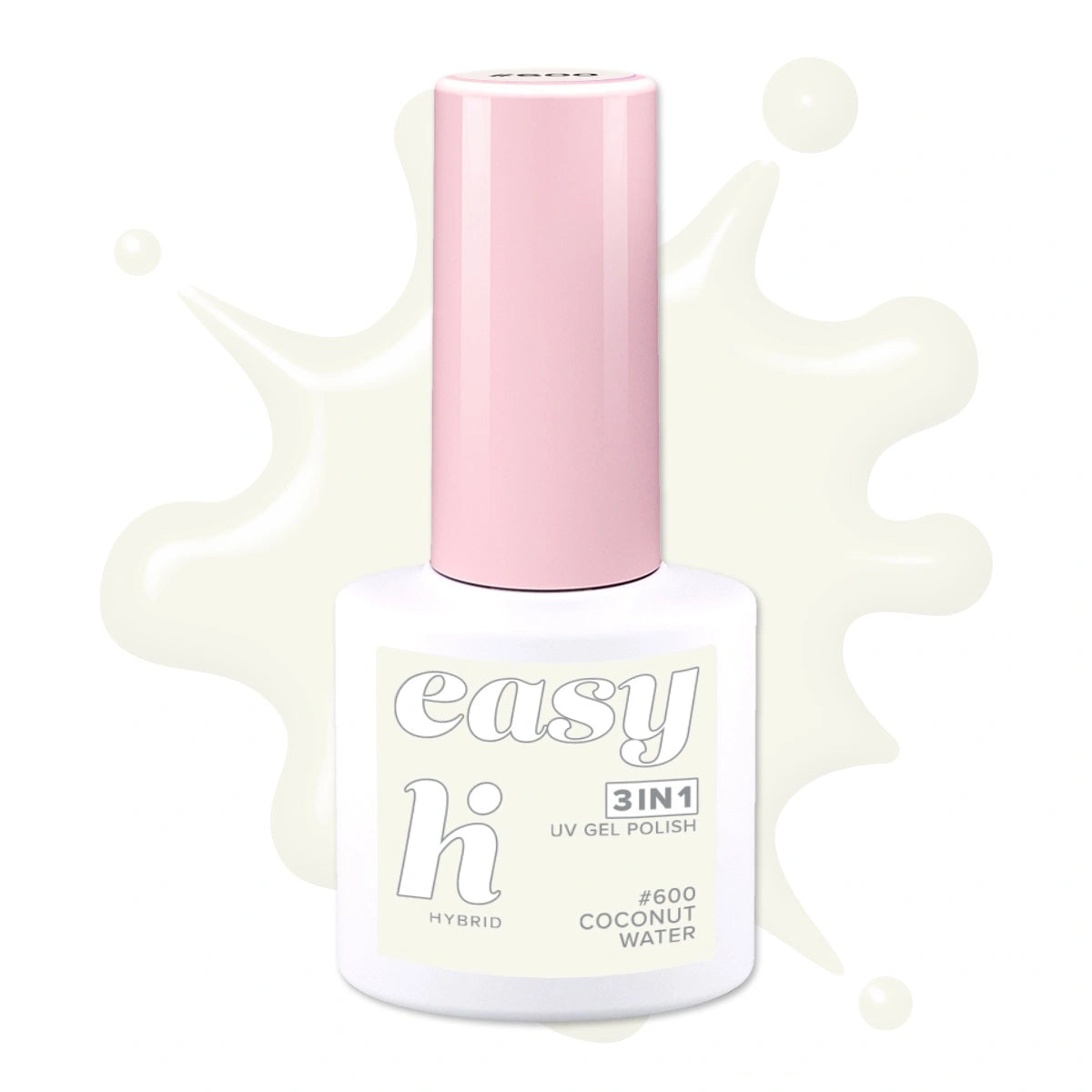 HI HYBRID Easy 3w1 Hibridinis lakas nr. 600 Coconut Water 5 ml