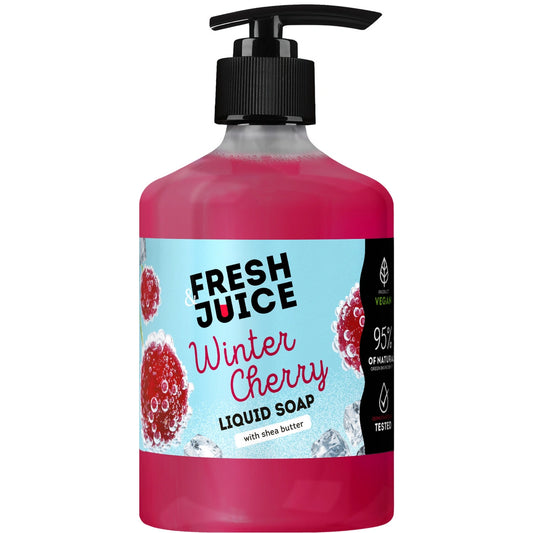 FRESH JUICE Skystis muilas Žiemos vyšnia 460 ml