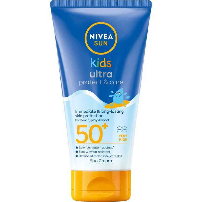 NIVEA SUN Kids Ultra Protect & Care apsauginis kremas vaikams SPF 50+ 150 ml