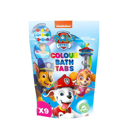 KIDS Psi Patrol Spalvinančios vonios tabletės 9 x 16g
