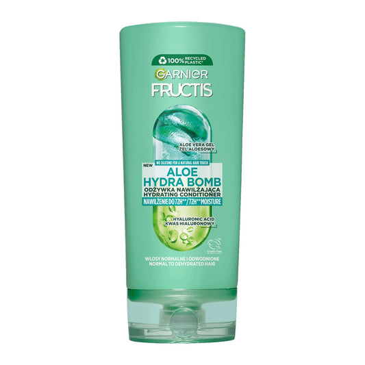 GARNIER Fructis Aloe Hydra Bomb Drėkinamoji kondicionierius sausiems plaukams 200 ml